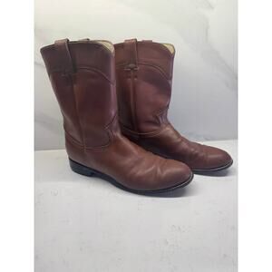 Silverton Men’s Size 10 Brown Leather Tound Toe Boots